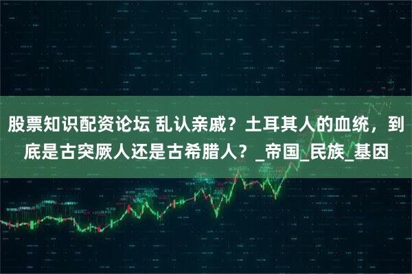 股票知识配资论坛 乱认亲戚？土耳其人的血统，到底是古突厥人还是古希腊人？_帝国_民族_基因